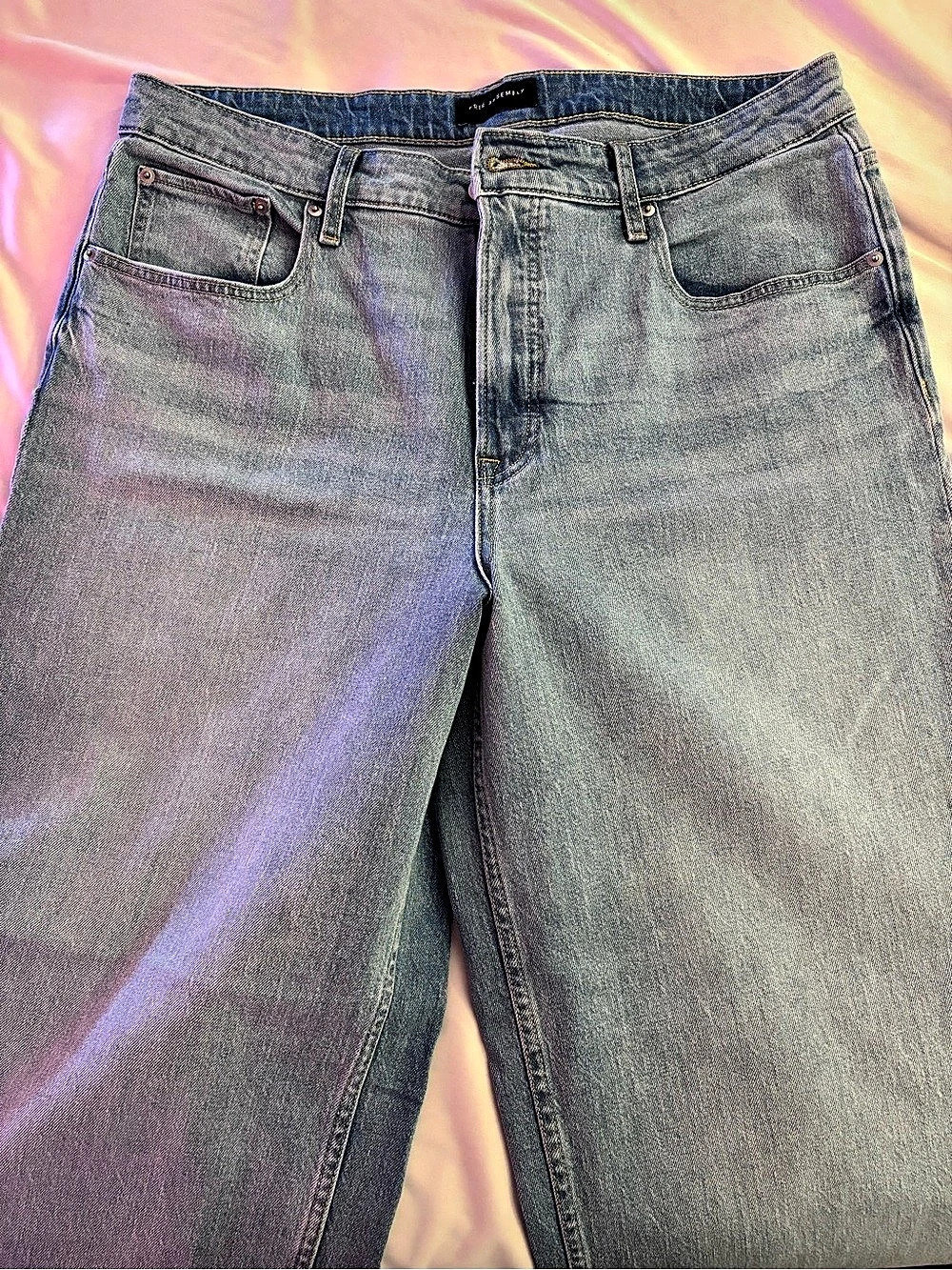 Free Assembly Straight Leg Jeans Waist 16 Like New
